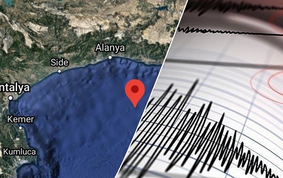 Antalya depremi sosyal medyanın gündeminde!