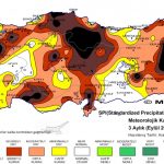 Türkiye’nin 9 aylık kuraklık haritası