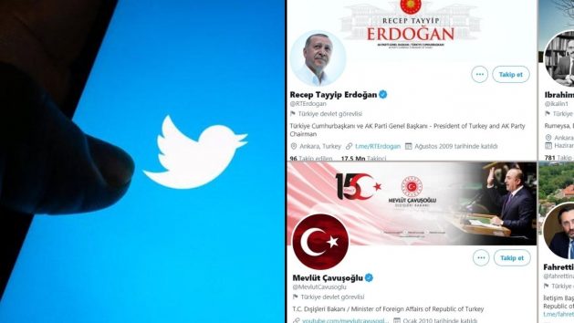 Twitter Erdoğan ve 3 isme devlet görevlisi etiketi verdi