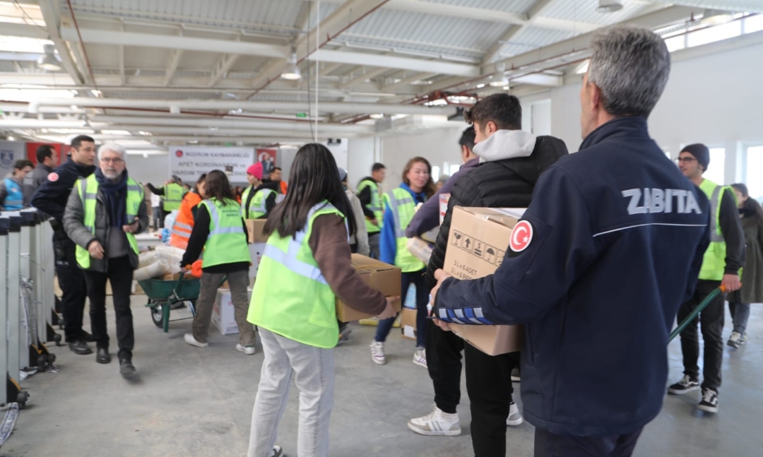 <strong>BODRUM’DAN 52 ARAÇ BÖLGEYE SEVK EDİLDİ</strong>