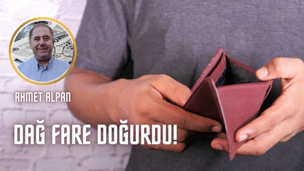DAĞ FARE DOĞURDU!