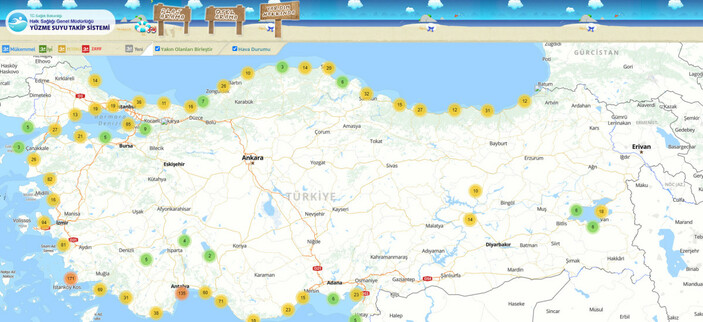 Sağlık Bakanlığı’nın tatilciler için hayata geçirdiği uygulama: Yüzme Suyu Takip Sistemi