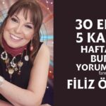 FİLİZ ÖZKOL…30 EKİM – 5 KASIM HAFTALIK BURÇ YORUMLARI