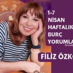 FİLİZ ÖZKOL…1-7 NİSAN HAFTALIK BURÇ YORUMLARI