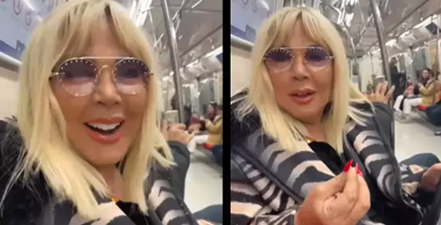 Safiye Soyman… METRODA ÜNLÜ VAR; ‘BEN İNSAN DEĞİL MİYİM?’