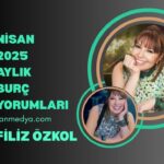 FİLİZ ÖZKOL…NİSAN 2025 AYLIK BURÇ YORUMLARI